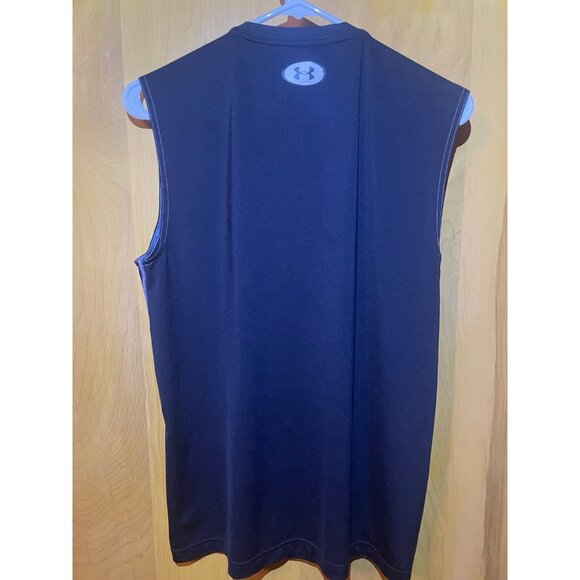 Under Armour - Fitted Tank Top - Black - Medium - Picture 2 of 7